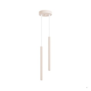 Sollux Lighting Lampa wisząca ARCHE 2P beżowa