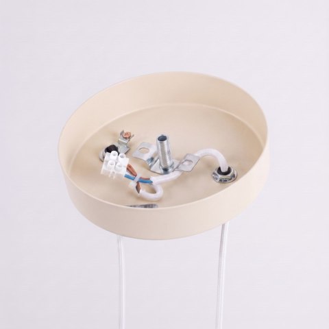 Sollux Lighting Lampa wisząca ARCHE 2P beżowa