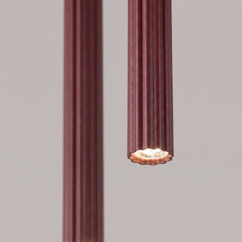 Sollux Lighting Lampa wisząca ARCHE 2P burgund
