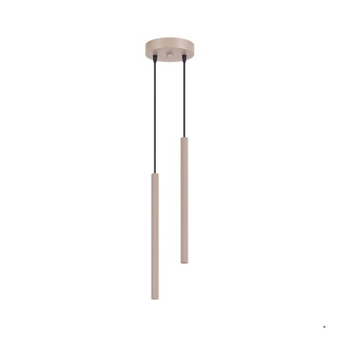 Sollux Lighting Lampa wisząca ARCHE 2P taupe