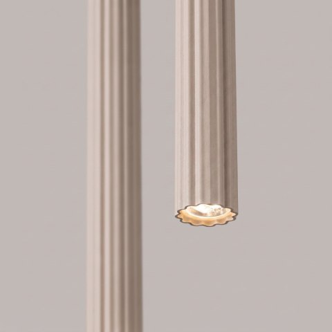 Sollux Lighting Lampa wisząca ARCHE 2P taupe
