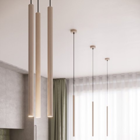 Sollux Lighting Lampa wisząca ARCHE 2P taupe