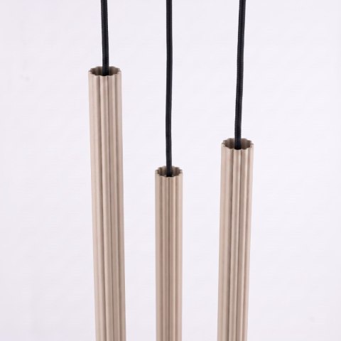 Sollux Lighting Lampa wisząca ARCHE 3P taupe