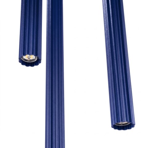 Sollux Lighting Lampa wisząca ARCHE 3P ultramaryna