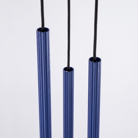 Sollux Lighting Lampa wisząca ARCHE 3P ultramaryna