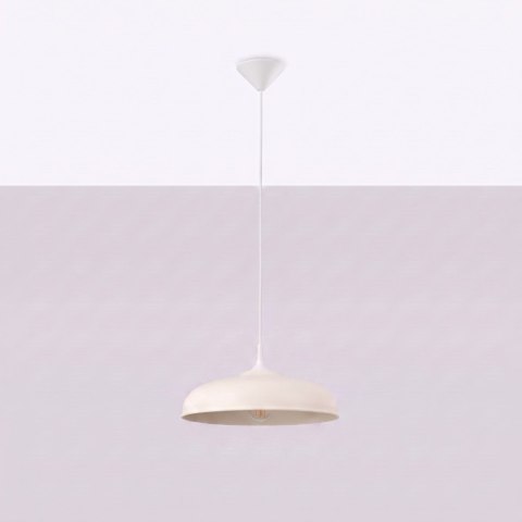 Sollux Lighting Lampa wisząca GINA beżowa