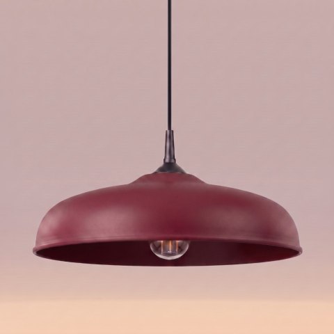 Sollux Lighting Lampa wisząca GINA burgund