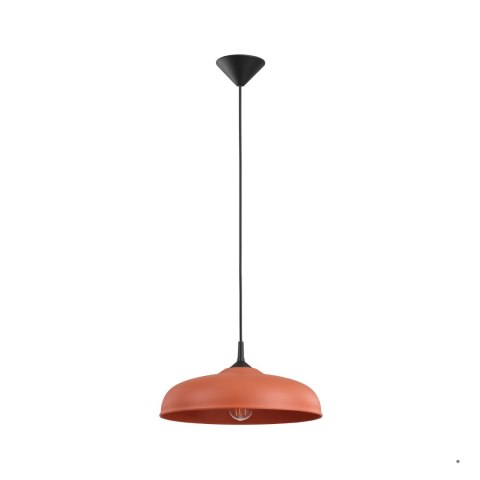 Sollux Lighting Lampa wisząca GINA ochra czerwona