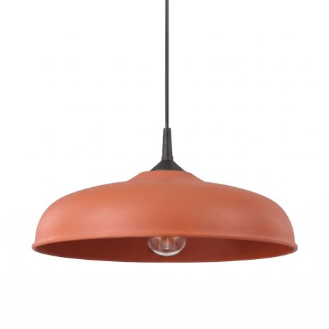 Sollux Lighting Lampa wisząca GINA ochra czerwona