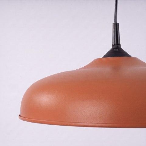 Sollux Lighting Lampa wisząca GINA ochra czerwona