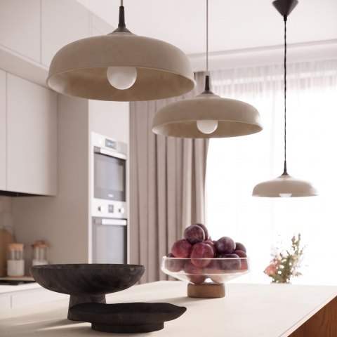 Sollux Lighting Lampa wisząca GINA taupe