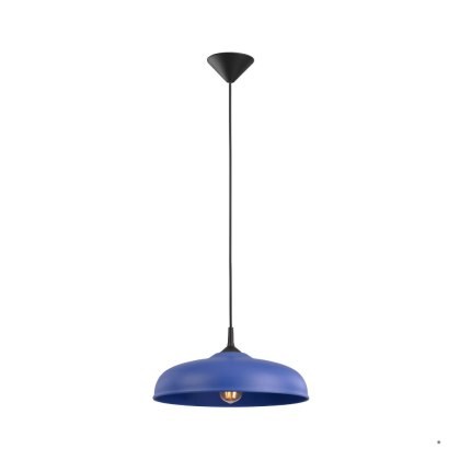 Sollux Lighting Lampa wisząca GINA ultramaryna