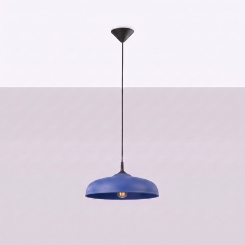 Sollux Lighting Lampa wisząca GINA ultramaryna