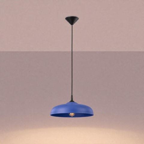 Sollux Lighting Lampa wisząca GINA ultramaryna