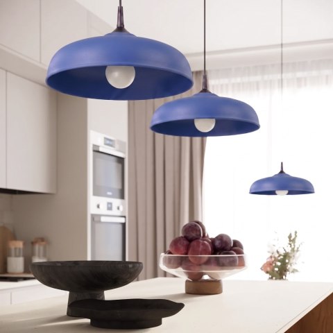 Sollux Lighting Lampa wisząca GINA ultramaryna