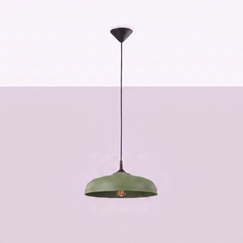 Sollux Lighting Lampa wisząca GINA zielona oliwka