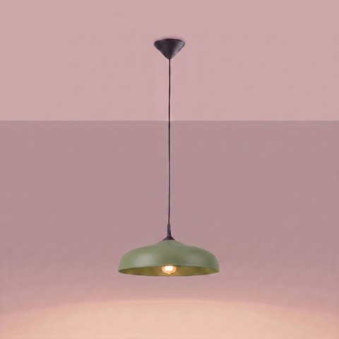 Sollux Lighting Lampa wisząca GINA zielona oliwka
