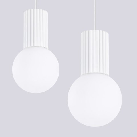 Sollux Lighting Lampa wisząca HALO 2L biała