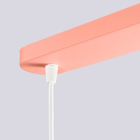 Sollux Lighting Lampa wisząca HALO 2L brzoskwiniowa