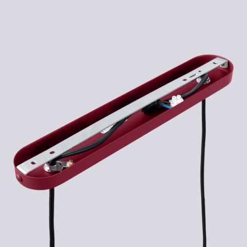 Sollux Lighting Lampa wisząca HALO 2L burgund
