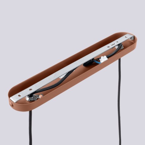 Sollux Lighting Lampa wisząca HALO 2L mocca