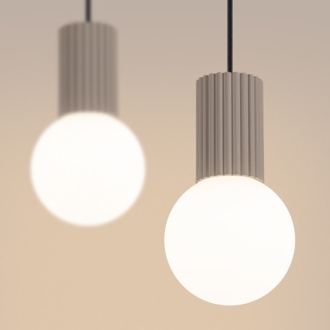 Sollux Lighting Lampa wisząca HALO 2L taupe