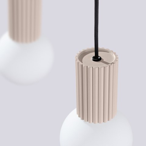Sollux Lighting Lampa wisząca HALO 2L taupe