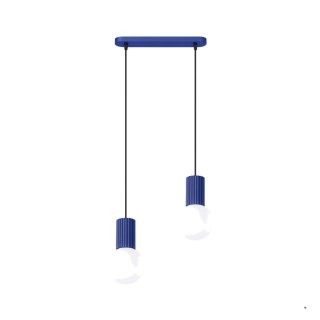 Sollux Lighting Lampa wisząca HALO 2L ultramaryna