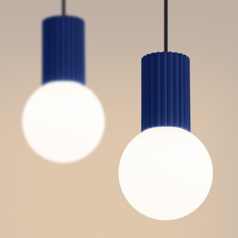 Sollux Lighting Lampa wisząca HALO 2L ultramaryna