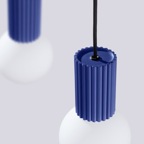 Sollux Lighting Lampa wisząca HALO 2L ultramaryna