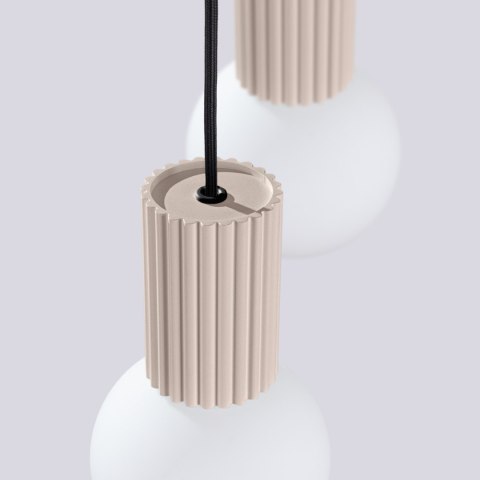 Sollux Lighting Lampa wisząca HALO 2P taupe