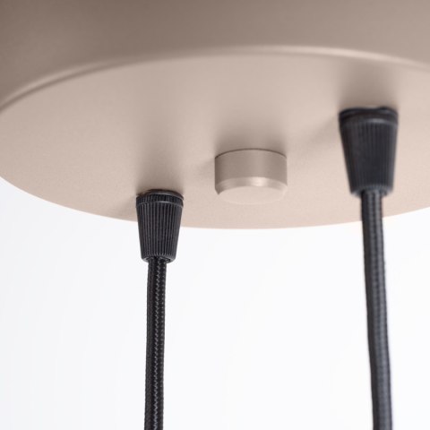 Sollux Lighting Lampa wisząca HALO 2P taupe