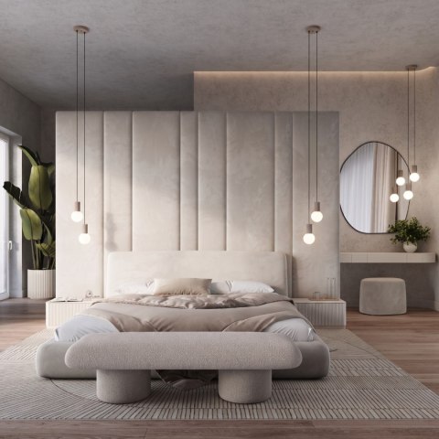 Sollux Lighting Lampa wisząca HALO 2P taupe