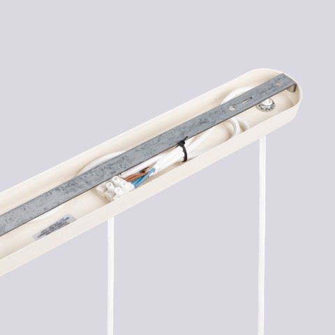 Sollux Lighting Lampa wisząca HALO 3L beżowa