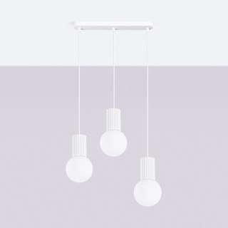 Sollux Lighting Lampa wisząca HALO 3L biała