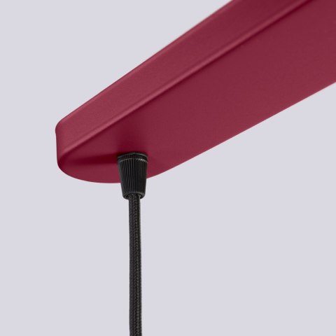 Sollux Lighting Lampa wisząca HALO 3L burgund