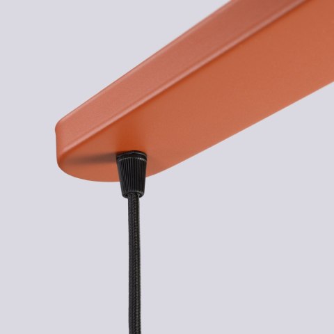 Sollux Lighting Lampa wisząca HALO 3L ochra czerwona