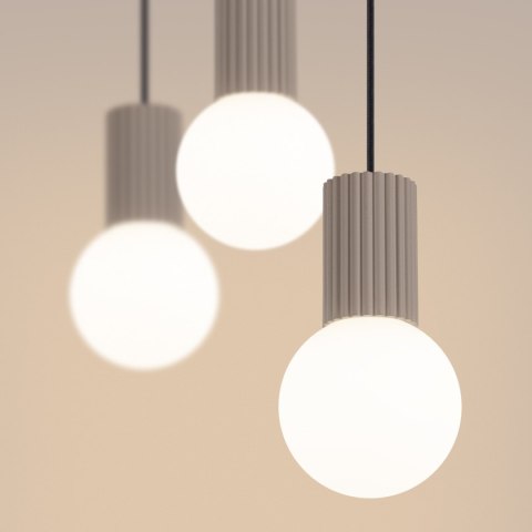 Sollux Lighting Lampa wisząca HALO 3L taupe