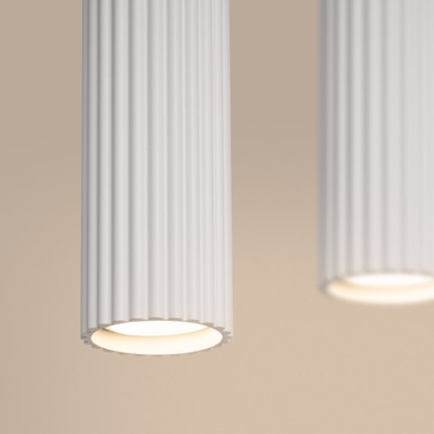 Sollux Lighting Lampa wisząca KARBON 4L biały