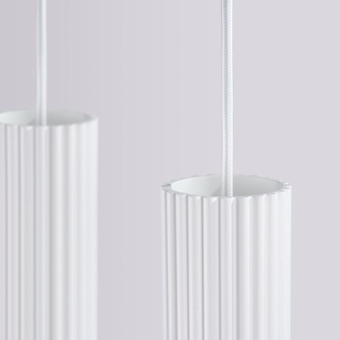 Sollux Lighting Lampa wisząca KARBON 4L biały