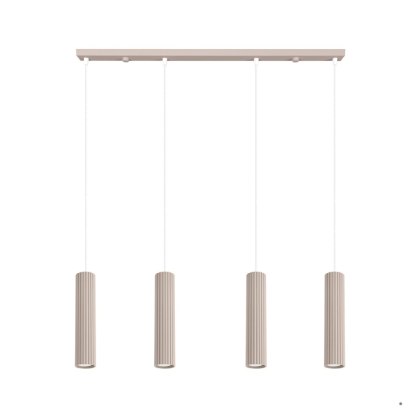 Sollux Lighting Lampa wisząca KARBON 4L taupe