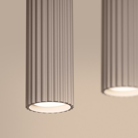 Sollux Lighting Lampa wisząca KARBON 4L taupe