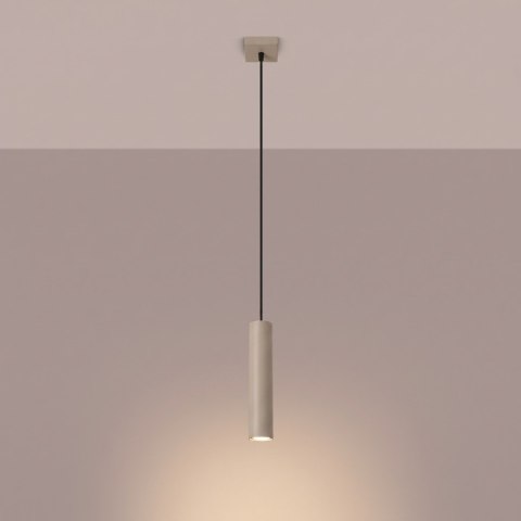 Sollux Lighting Lampa wisząca LAGOS 1 taupe