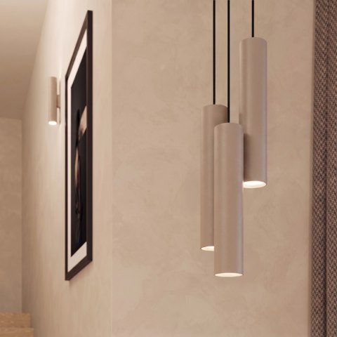 Sollux Lighting Lampa wisząca LAGOS 3L taupe