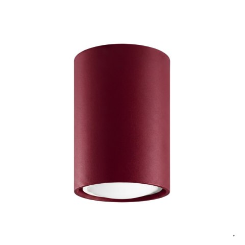 Sollux Lighting Plafon LAGOS 10 burgund