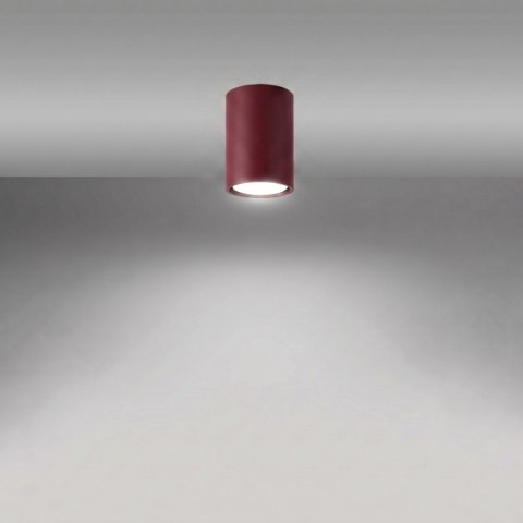 Sollux Lighting Plafon LAGOS 10 burgund