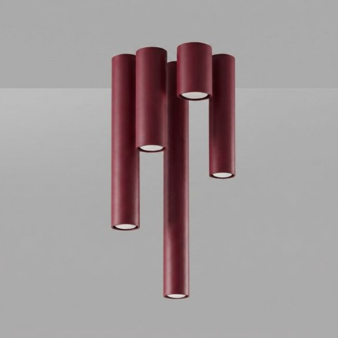 Sollux Lighting Plafon LAGOS 20 burgund