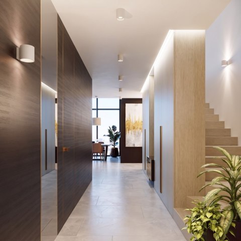 Sollux Lighting Kinkiet ORBIS 1 beżowy