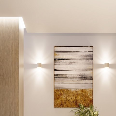 Sollux Lighting Kinkiet ORBIS 1 beżowy