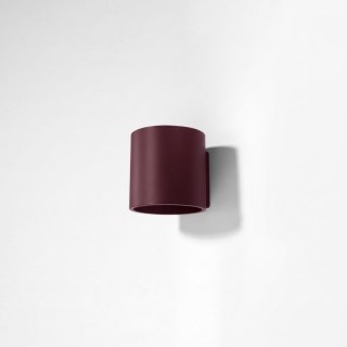 Sollux Lighting Kinkiet ORBIS 1 burgund